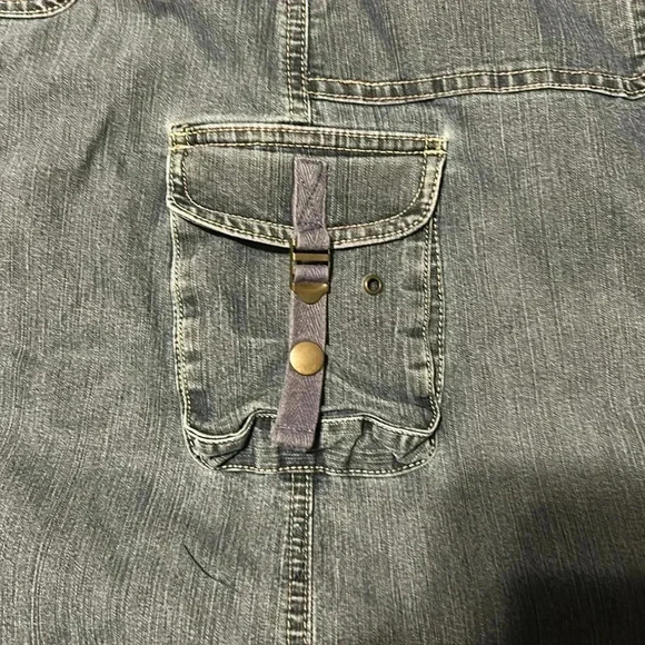 LA Blues Maxi Jean Skirt Long No Split Size 22W Great Condition side Pocket - Picture 6 of 8